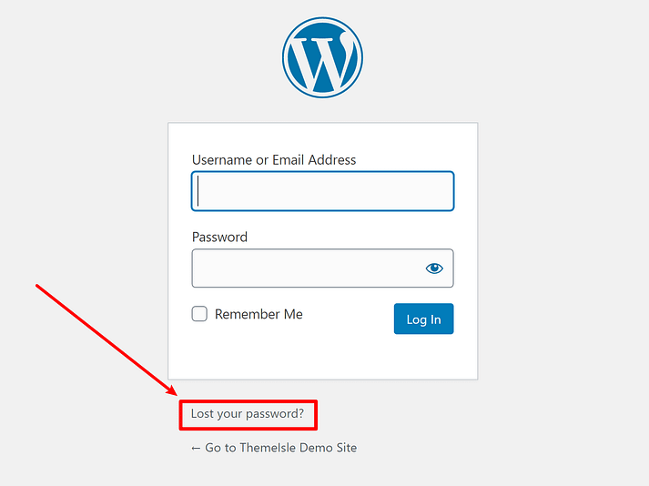 Cómo usar la función de restablecimiento de contraseña de WordPress para cambiar la contraseña