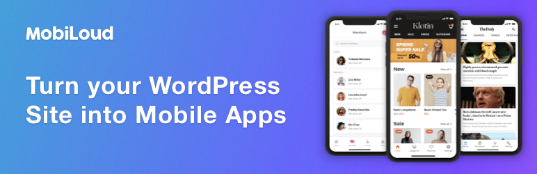 MobiLoud – Aplicaciones móviles de WordPress – Convierta su sitio web de WordPress en aplicaciones móviles nativas